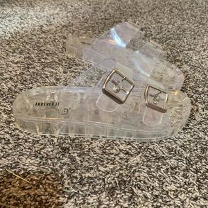 Clear Jelly Sandals